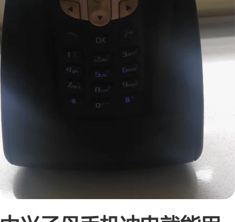 中兴子母手机冲电就能用没有冲电器不包邮 感...