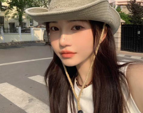 转卖西部牛仔帽女旅游露营渔夫帽夏季防晒遮阳...