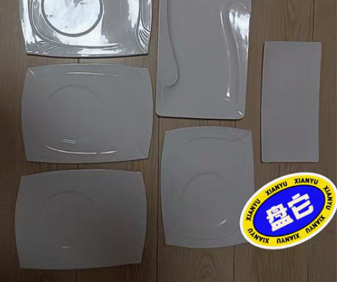 全新两用大白瓷盘,画家调色盘##amp;a...