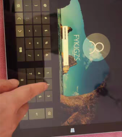 自用全原装surface pro3  i5...