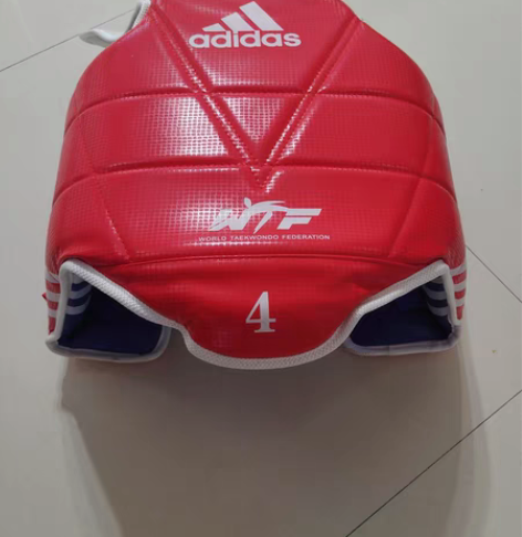 跆拳道护具，4号玛雅红八件套，小宝学跆拳道...