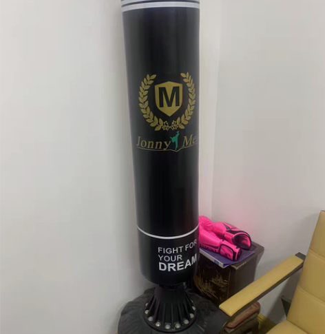 全新拳击沙袋 带手套买了当摆设了，完全没动...