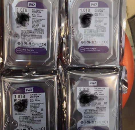 包邮1t.2t.3t.4t紫盘库存全新1T...