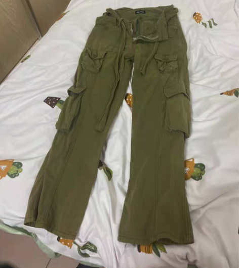 工装裤  穿过2-3次  可以穿到105左...