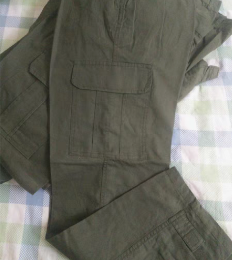 包邮全新夏季薄款纯棉工作服劳保服裤子瑕疵处...