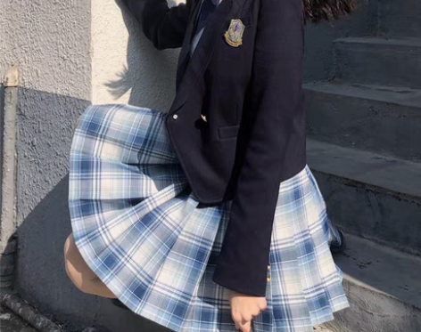 【一米九】浮生六记原创格群百褶裙校供感正统...