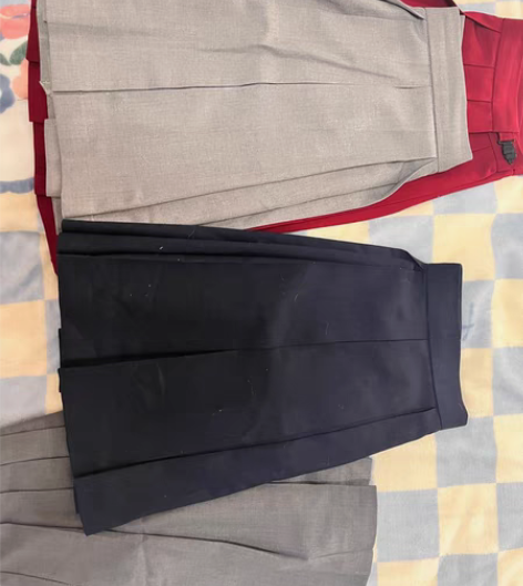 箱褶群 纯色 45cm xl码 我真的退坑...