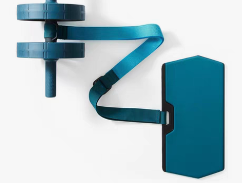 转卖迪卡侬健腹轮男士家用自动回弹健身器材女...