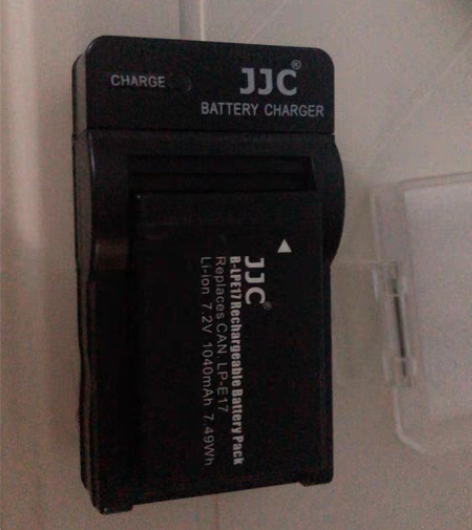 转卖JJC 适用佳能LP-E17相机电池微...
