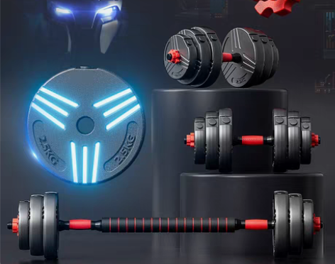 转卖哑铃男士健身锻炼器材家用套装组合杠铃女...