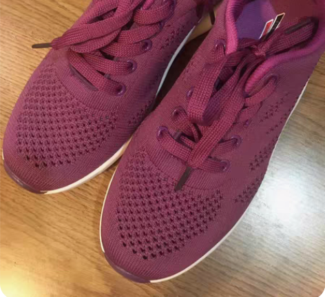 包邮全新女士春秋季休闲运动鞋老人鞋健力鞋舒...