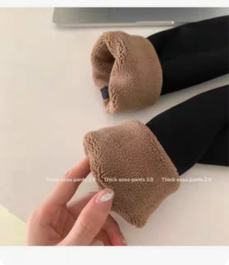 包邮鲨鱼裤3.04.0冬季加绒高腰收腹高弹...