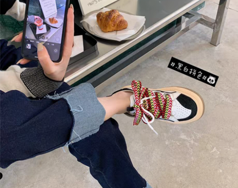 转卖鹿与女友 运动鞋2022年新款女鞋春秋...