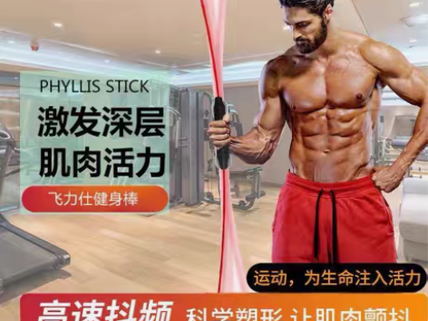 转卖多功能健身棒飞力士塑型弹力棒振颤练腹肌...