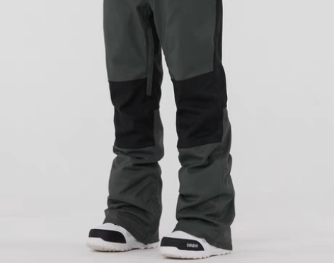 转卖南恩新品瘦版夹棉拼接滑雪裤单板防水保暖...