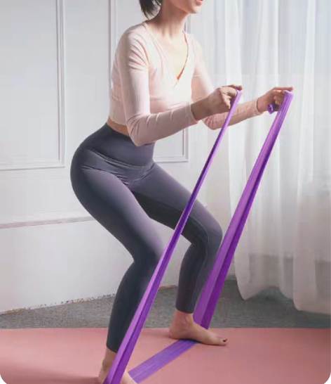 包邮瑜伽拉力带弹力带健身男女阻力带力量训练...