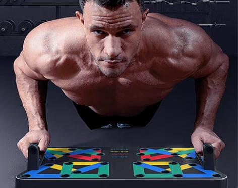 转卖俯卧撑训练板男士练胸肌腹肌多功能支架专...