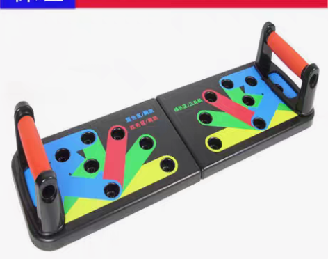 转卖多功能俯卧撑板辅助器可拆卸锻练支架小型...