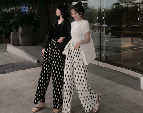 转卖7.2 直播专享 福利秒杀  波点阔腿...