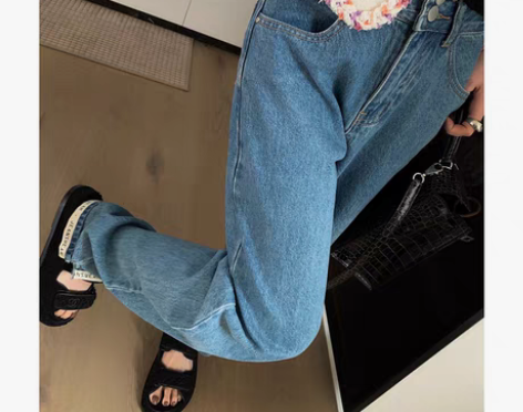 转卖【复古集市牛仔裤】常规高妹，心爱小众私...