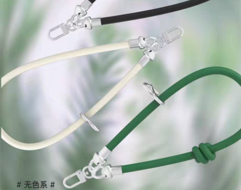 转卖zrb无色系手机挂绳斜跨长绳手提短绳结...