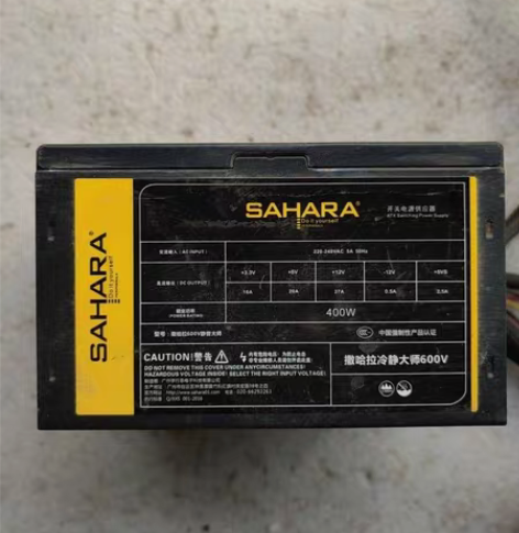 撒哈拉电源400瓦台式电脑 CPU单8p,...