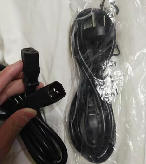 国标电源线电脑台式主机显示器三孔通用电饭煲...