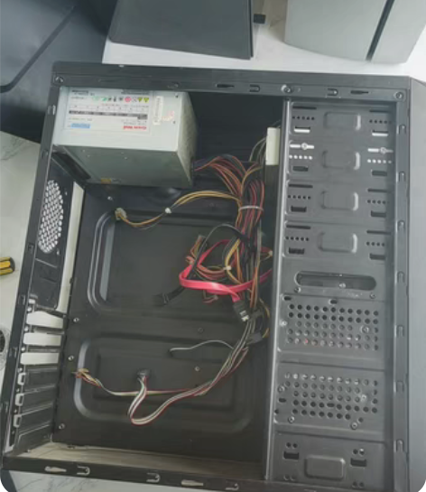 先马侧透空机箱+先马省电王400w电源  ...
