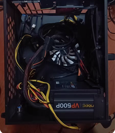 闲置机箱+500瓦电源，m-atx机箱，可...