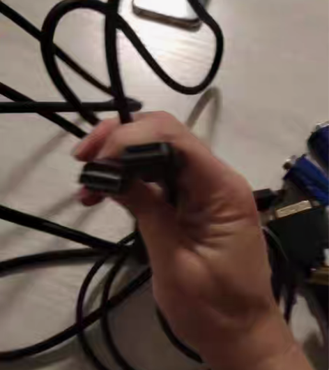 包邮电脑视频线 DP线1根 VGA线2根 ...