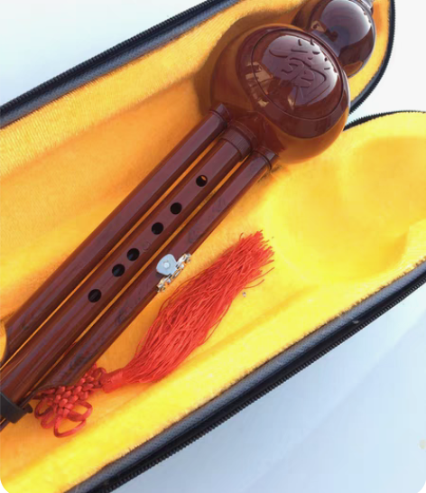 处理一批全新的葫芦丝  葫芦丝和盒子都是胶...