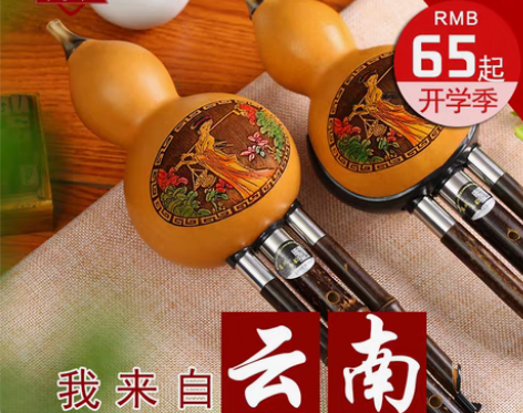 转卖葫芦丝乐器初学c调降b调成人小学生儿童...