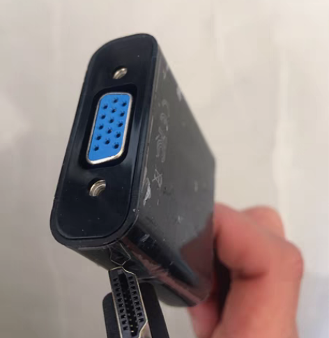 HDMI转VGA转换器 带音频独立供电全新...