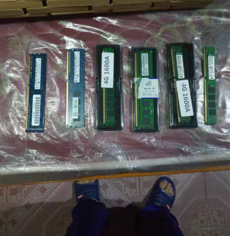 4g内存条DDR3，金士顿1600，其它1...