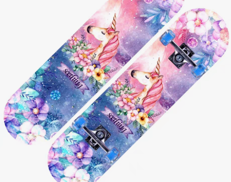 转卖专业儿童滑板初学者双翘短板划板学生小孩...