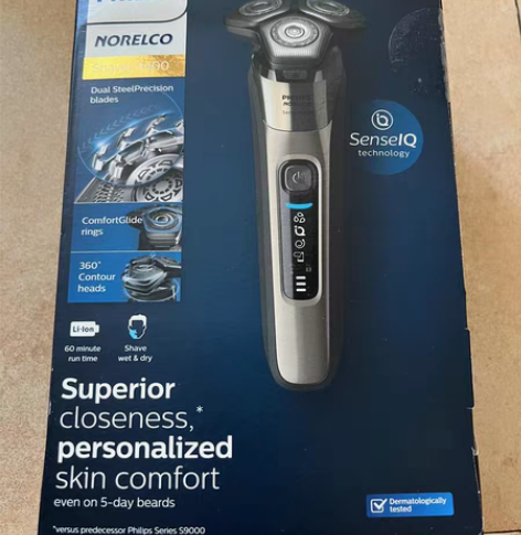 全新飞利浦电动剃须刀S9502 新款蜂巢9...