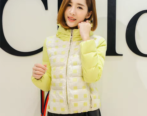 转卖简朵冬季新品韩版修身显瘦甜美半高领拉链...