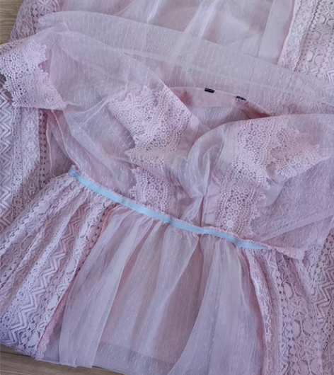 当时参加婚礼买的比较急 穿着漏吊牌就把标减...