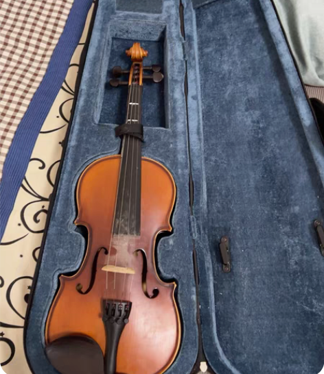 包邮小提琴，家里孩子学一半换大琴了，这个适...