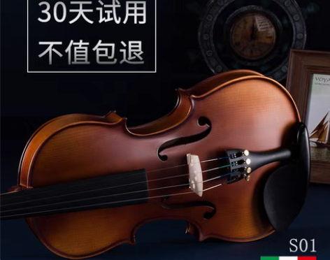 转卖雅卡萨小提琴初学者儿童成人专业级手工实...