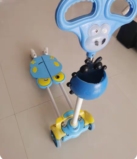 儿童滑板车1-2-3岁-8岁剪刀女孩男孩宝...