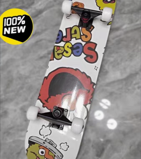 包邮【专业滑板】滑板新手专业80cm双翘板...