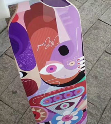 转卖长板抖音滑板初学者成人公路全能板刷街反...