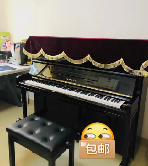 包邮雅马哈钢琴，转手原因孩子不学了，入手不...
