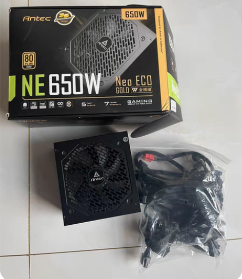 包邮安钛克电源 650w 全模组金牌80 ...
