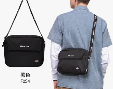转卖dickies潮牌单肩包男大容量斜挎包...