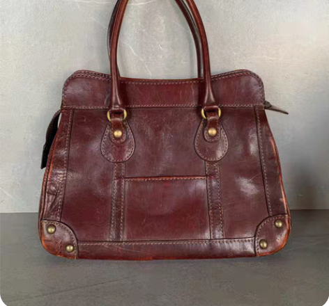 法国CARVEN中古女士手提包，卡纷古董复...