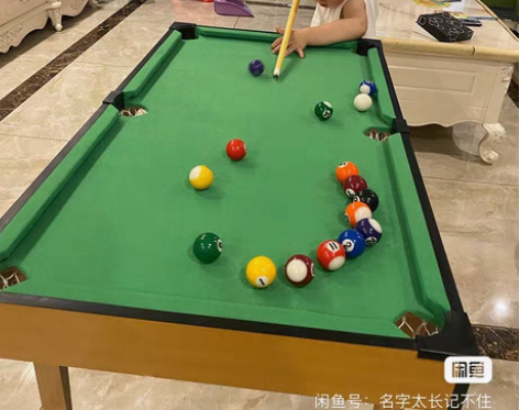 儿童台球孩子6男孩台球桌家用迷你桌球台玩具...