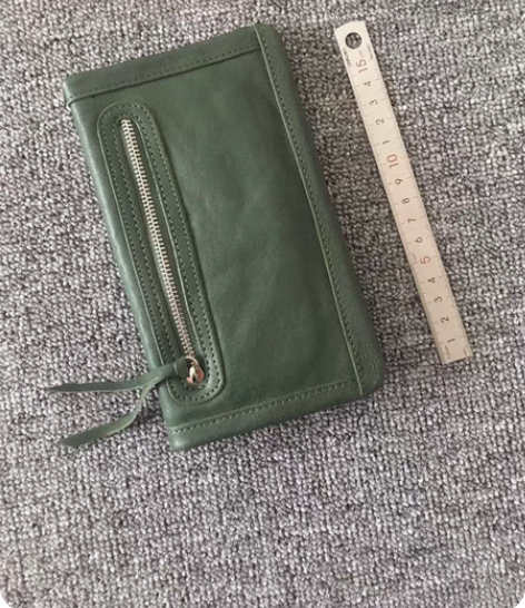 包邮钱包，山羊皮长款手拿包女士真皮钱包卡包零钱包，非牛皮钱包...