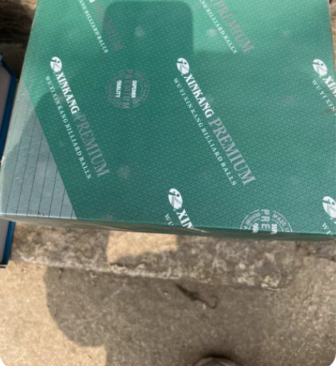 家用新康绿盒台球一盒 标准16彩球 花式9...